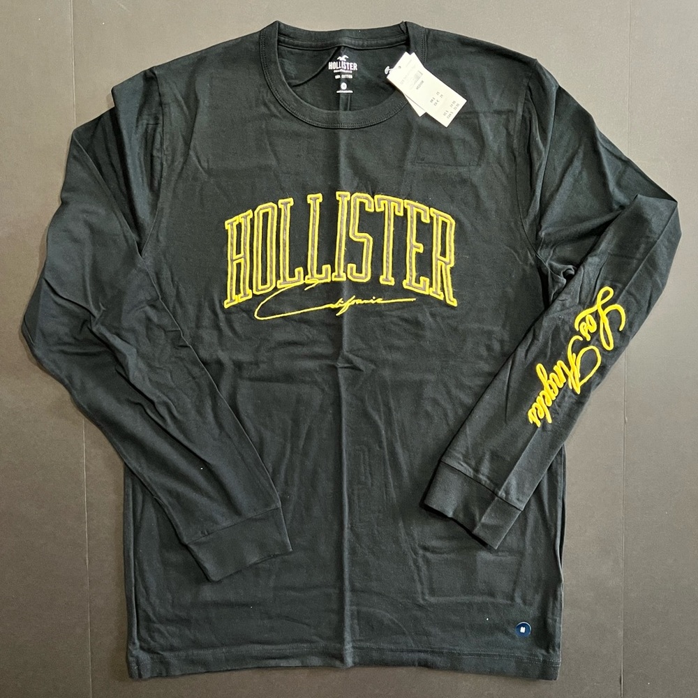 Long sleeve Embroidered Graphic Tee
